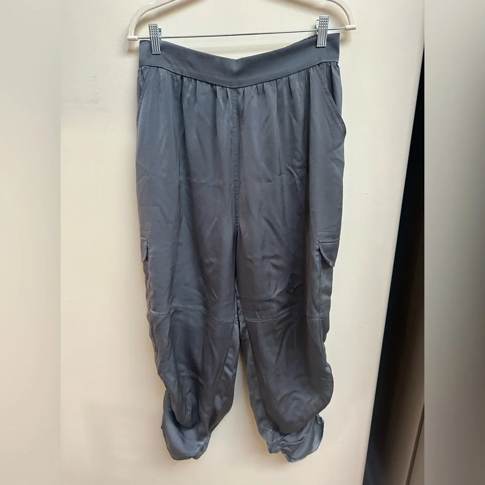 All Saints Kaye Ruched Jogger Pants - Picture 2 of 8